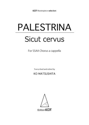 Sicut cervus(Palestrina, SSAA)